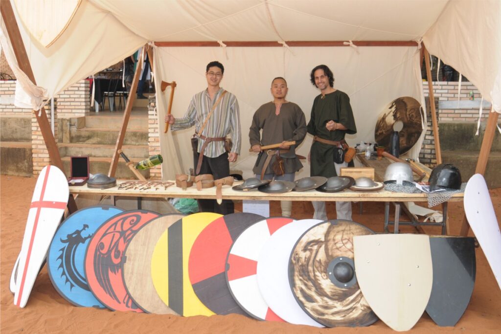 Festival Medieval Mercadores Vikings Musgo do Carvalho Artesãos